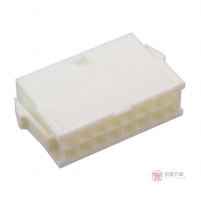 原装1-1586018-6全新CONN PLUG HOUSING 16POS PAN