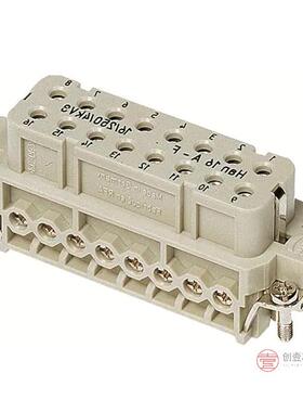 原装正品09200162812全新INSERT FEMALE 16POS+1GND SCREW