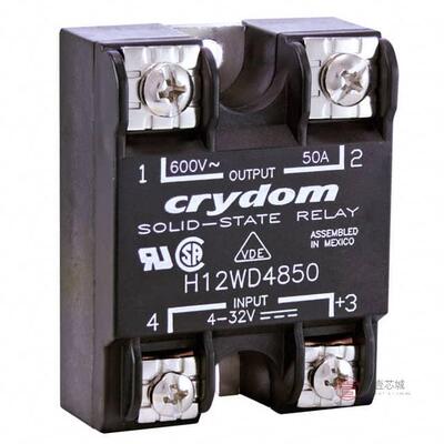 原装正品H12WD4825PG全新SSR RELAY SPST-NO 25A 48-660V