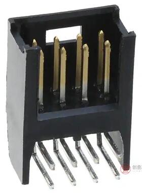 原装280389-2全新CONN HEADER R/A 8POS 2.54MM正品