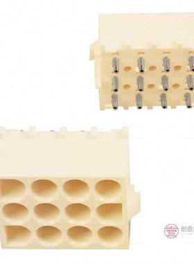 原装641973-1全新CONN HEADER VERT 12POS 6.35MM正品