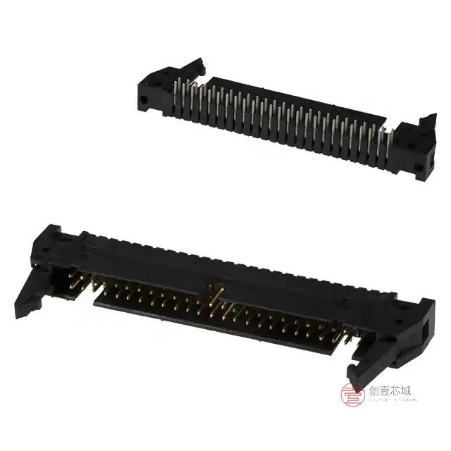 原装1-5499141-0全新CONN HEADER R/A 50POS 2.54MM正品