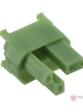 原装5-100525-4全新CONN PLUG CODING KEY GREEN正品