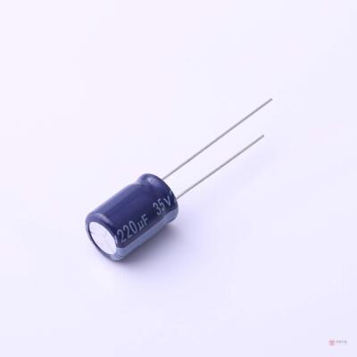 原装正品ERZ1VM221F12OT全新直插铝电解电容 20% 35V