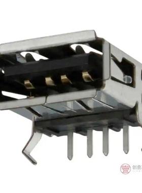 原装292303-1全新CONN RCPT USB2.0 TYPEA 4POS R/A正品