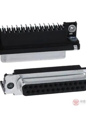原装正品747846-3全新CONN D-SUB RCPT 25POS R/A SLDR