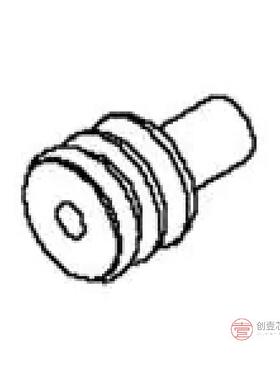 原装184140-1全新CABLE GRIP 1.5-2.1MM SILICONE正品