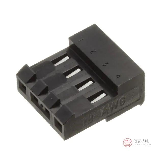 原装3-644860-4全新CONN RCPT 4POS IDC 18AWG TIN正品
