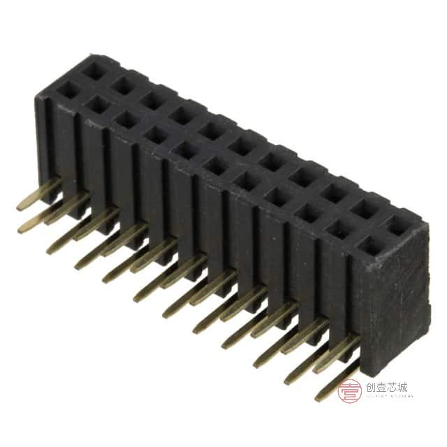 原装2-1734531-2全新CONN RCPT 22P 0.079 GOLD PC