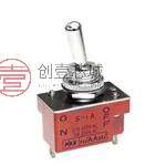 原装S1A全新拨动 ON-NONE-OFF SPST SOLDER LUG正品