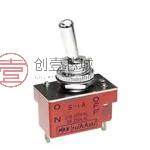 原装S1A全新拨动 ON-NONE-OFF SPST SOLDER LUG正品