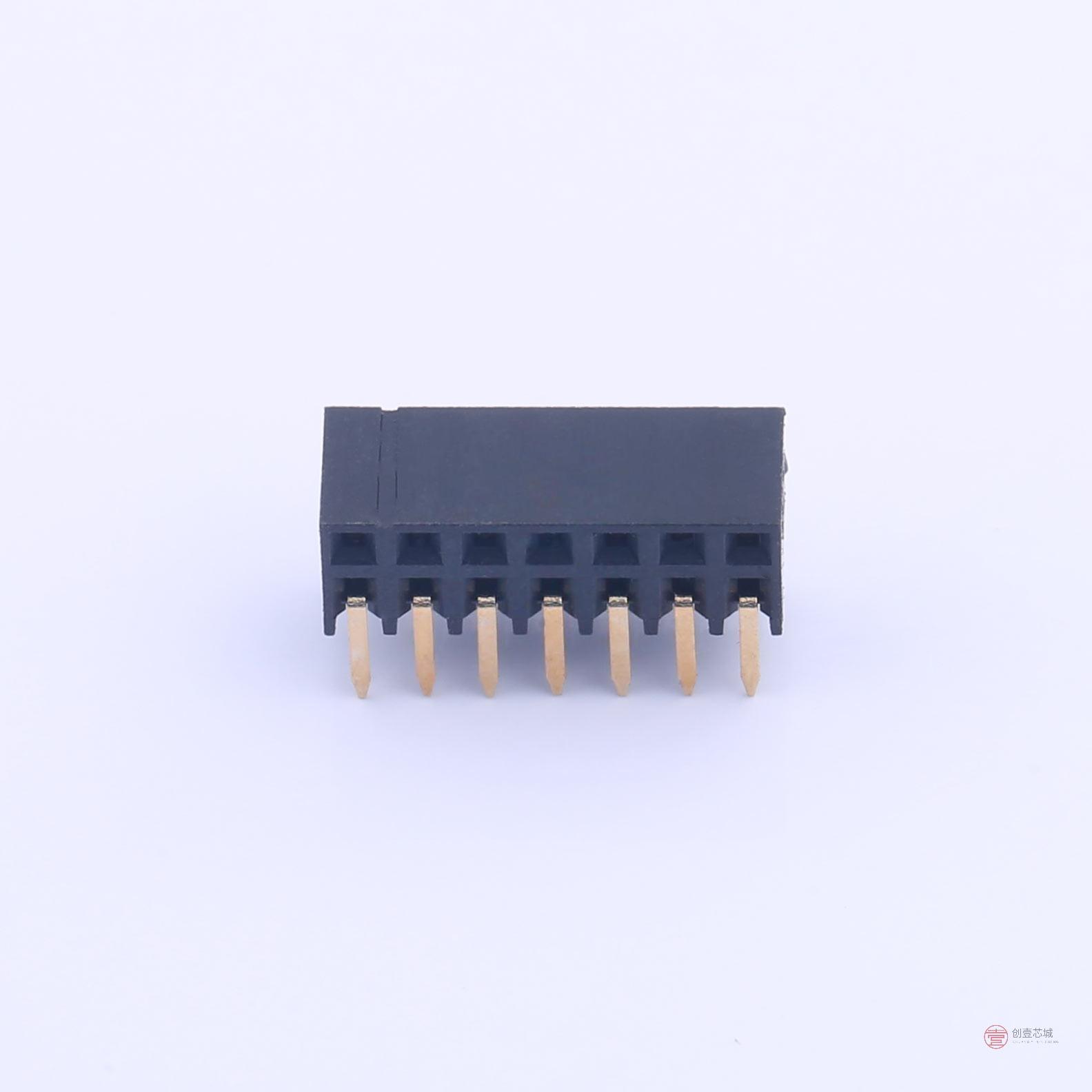 原装X4621FR-2x07-C48D26全新2.0mm 排母,