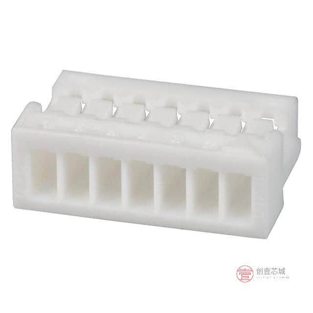 原装SHR-07V-S全新CONN HOUSING SH 7POS 1MM WHITE正品