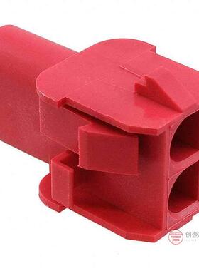 原装正品1-350778-2全新CONN U-MNL CAP 2POS 94V-0 RED