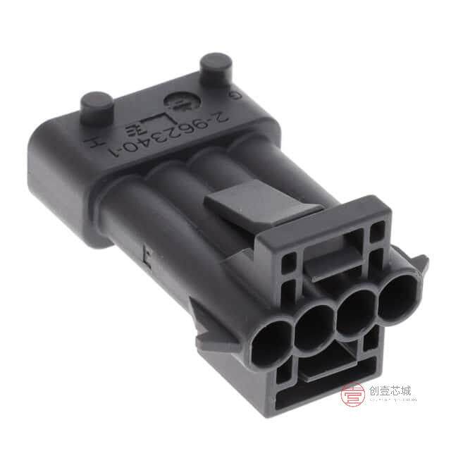原装2-962340-1全新CONN PLUG HSG 4POS 5.00MM正品