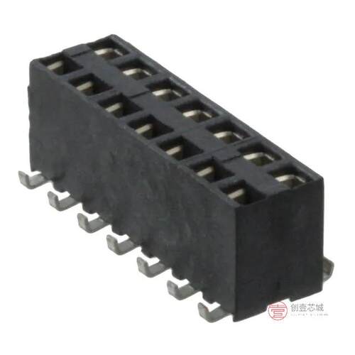 原装正品969973-7全新CONN RCPT 14POS 0.1 GOLD SMD