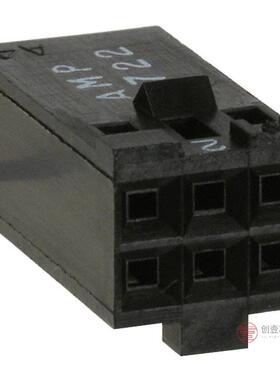 原装87631-2全新CONN HOUSING 6POS .100 POL DUAL正品