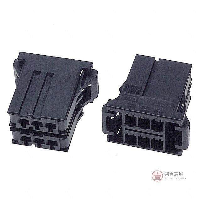 原装2-178127-6全新CONN RECEPT 3.81 6POS KEY-YY正品