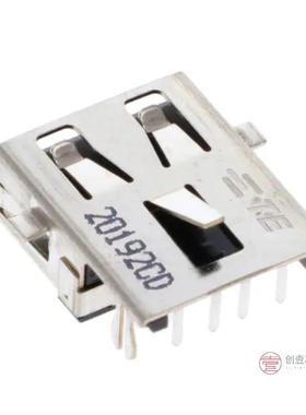 原装1746311-1全新CONN RCP USB2.0 TYPEA 4POS TH RA正品