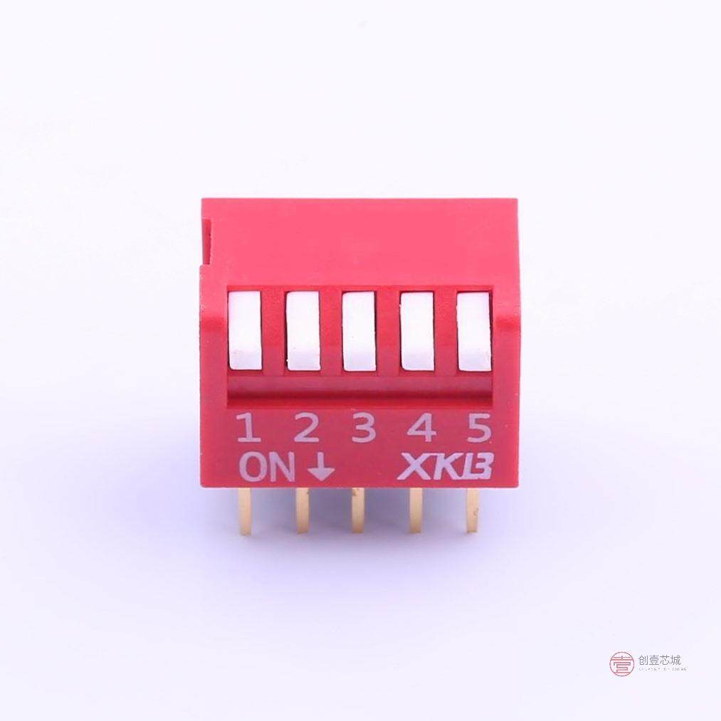 原装DPL-05RP全新拨码 间距2.54mm 5位