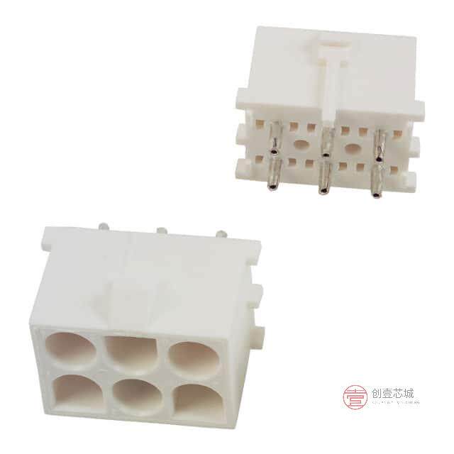 原装643423-1全新CONN HDR 6POS 0.25 TIN PCB正品