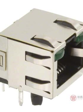 原装2-406549-5全新CONN MOD JACK 8P8C R/A SHIELDED正品