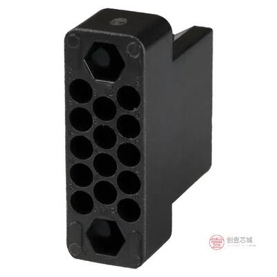 原装正品201355-1全新CONN 14POS BLACK PNL MNT