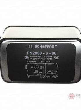原装FN2080-6-06全新LINE FILTER 110/250VAC 6A CHAS正品