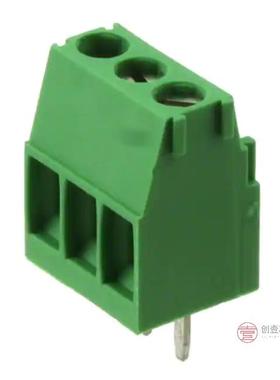 原装284391-3全新TERM BLK 3POS SIDE ENT 3.5MM PCB正品