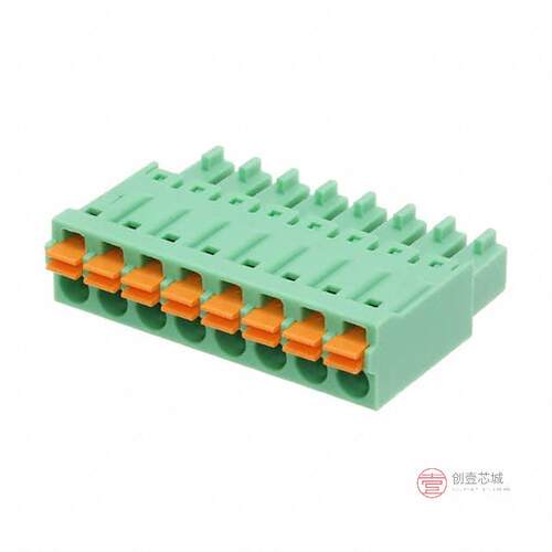 原装正品1748037全新TERM B PLUG 8POS STR 3.81MM
