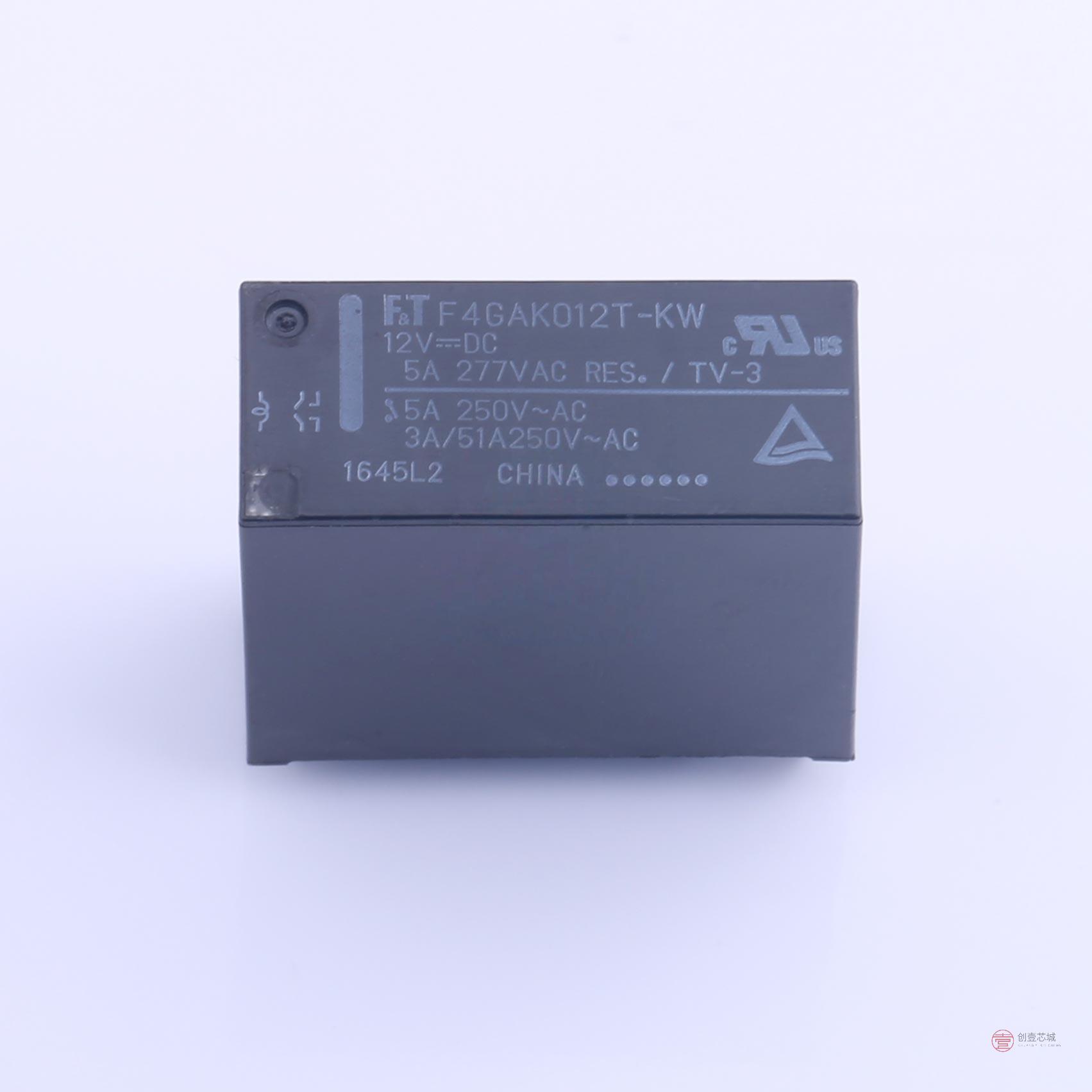 原装FTR-F4GAK012T-KW全新继电器正品