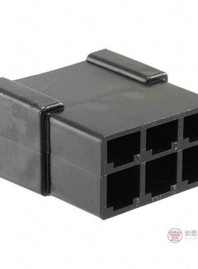 原装1-480282-0全新CONN MALE TAB HSG 0.25 6POS BLK正品