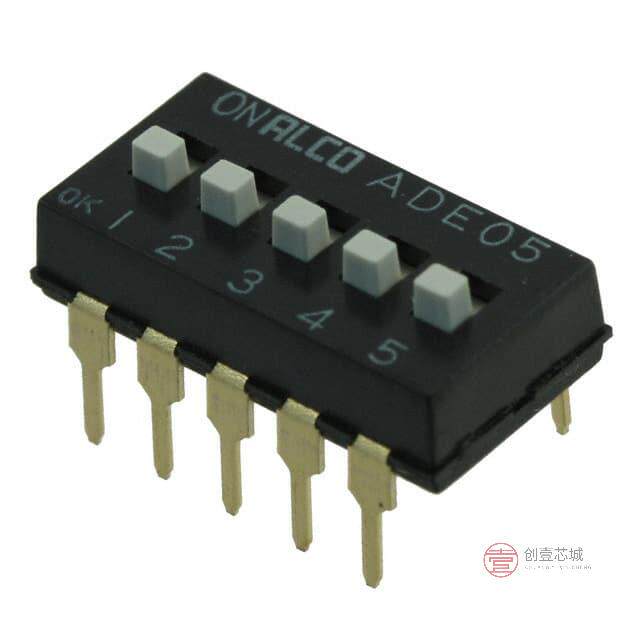 原装1825057-4全新SWITCH SLIDE DIP SPST 100MA 24V正品