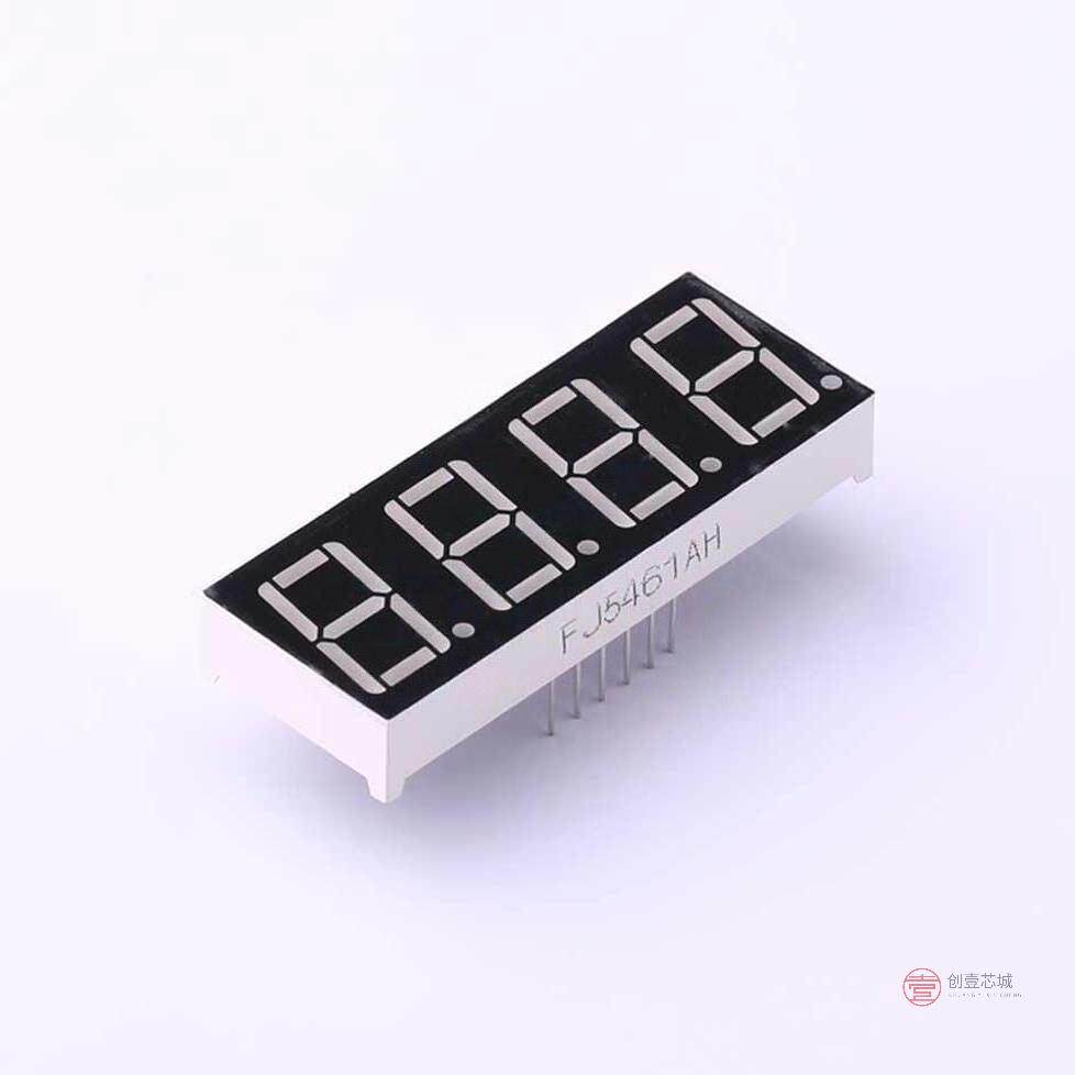 原装FJ5461AH 橙红全新四位0.56英寸红色共阴数码管正品