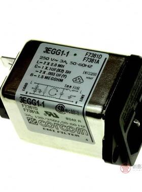 原装3EGG1-1全新PWR ENT MOD RCPT IEC320-C14 PNL正品