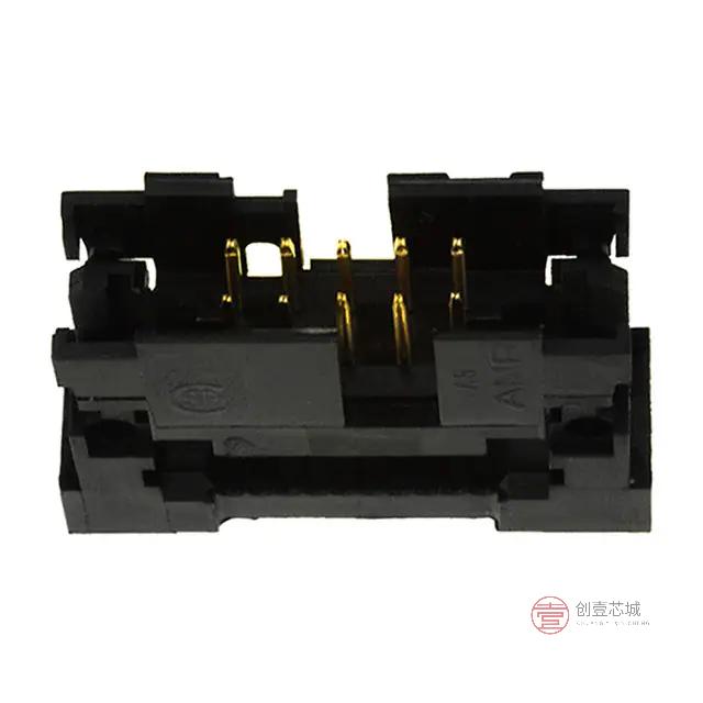 原装1-111446-4全新CONN PLUG 10P IDC 26-28AWG GOLD正品