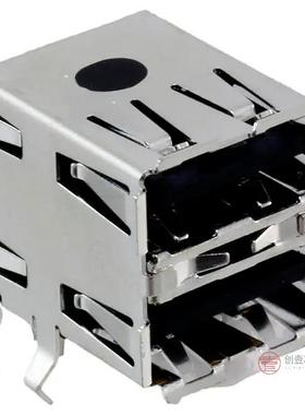 原装1903815-1全新CONN RCPT USB2.0 TYPEA STACK R/A正品