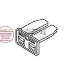 原装1-174358-1全新CONN PLUG DBL  3POS NATURAL正品