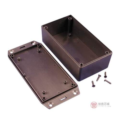 原装正品1591XXCSFLBK全新BOX PLAS BLK 4.781 L X 2