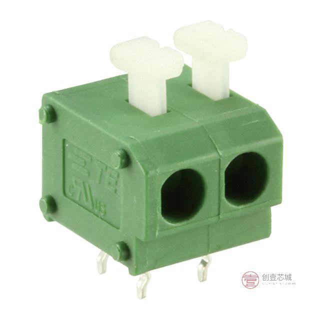 原装1-2834018-2全新TERM BLK 2POS SIDE ENTRY 5M