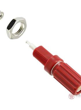 原装111-0102-001全新CONN BIND POST KNURLED RED正品