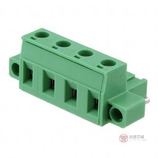PLUG 4POS STR 原装 7.62MM正品 1858785全新TERM