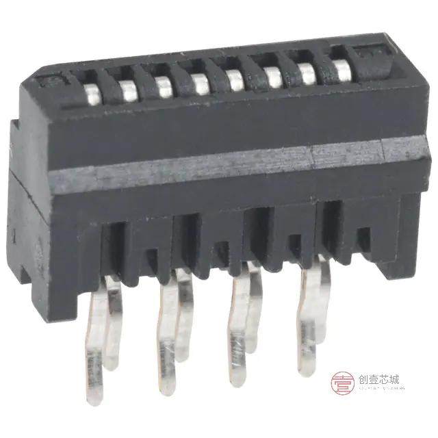 原装HLW8S-2C7LF全新CONN FFC FPC VERT 8POS 1MM PCB正品