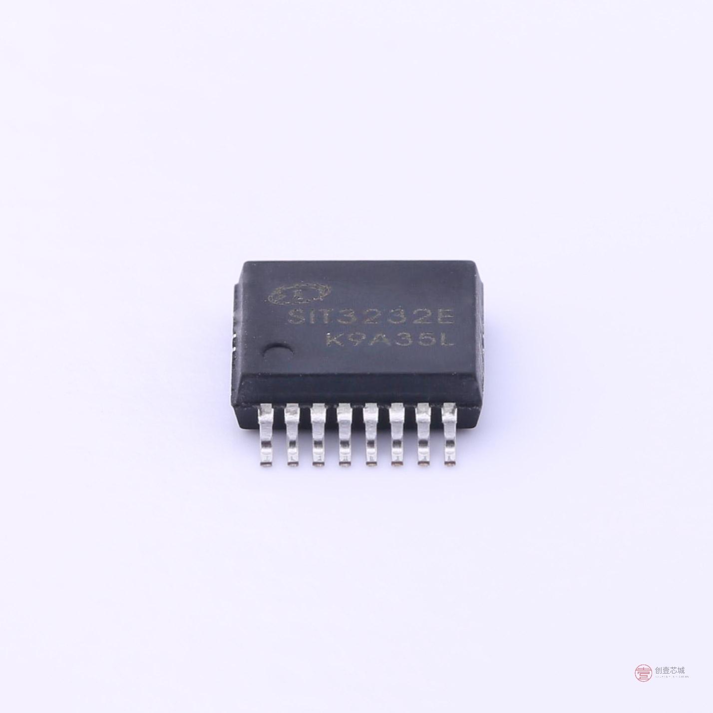 原装SIT3232EEAE全新3.3V/5V供电，双通道RS23