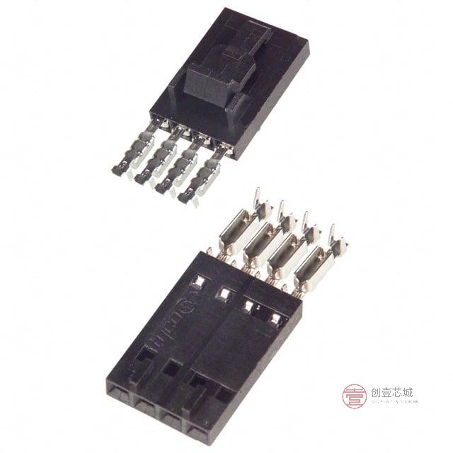 原装5-103956-3全新CONN RCPT 4POS IDC 22-26AWG TIN正品