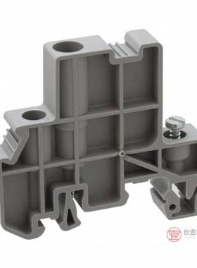 原装1201413全新CONN TERM BLK END BRCKT RAIL GRY正品