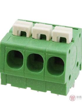 原装1986712-3全新TERM BLK 3P SIDE ENT 5.08MM PCB正品