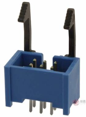 原装2-1761606-1全新CONN HEADER VERT 6POS 2.54MM正品