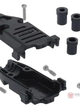 原装5748678-1全新CONN BACKSHELL 9POS 180DEG BLACK正品