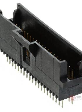 原装104666-3全新CONN HEADER VERT 40POS 1.27MM正品